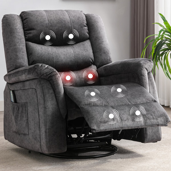 Winston Porter Falisha Upholstered Heated Massage Chair Reviews